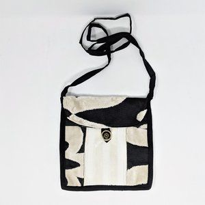 Small handbag made with recycled fabrics - from Egypt